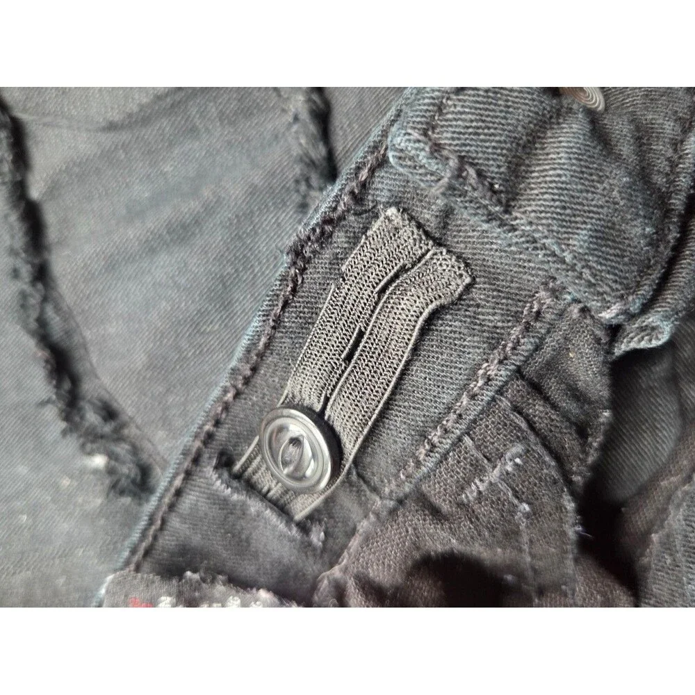 Jordan Craig Boys Black Martin Oasis Stacked Jeans sz 12